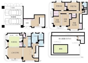 グリーンヒルズ泰明の物件間取画像